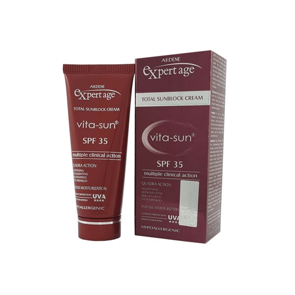 کرم ضدآفتاب روشن کننده و ضدچروک SPF35 آردن اکسپرتیج