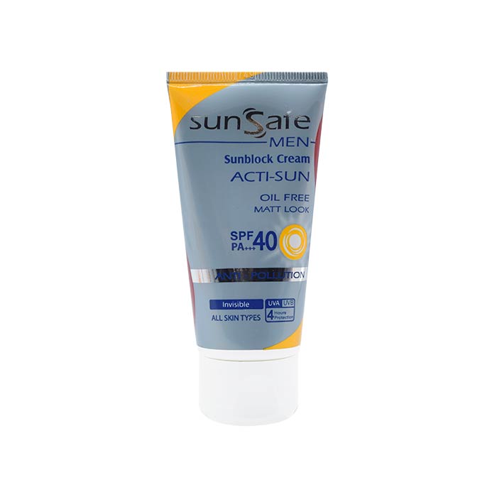 کرم ضد آفتاب SPF40 مخصوص آقایان سان سیف