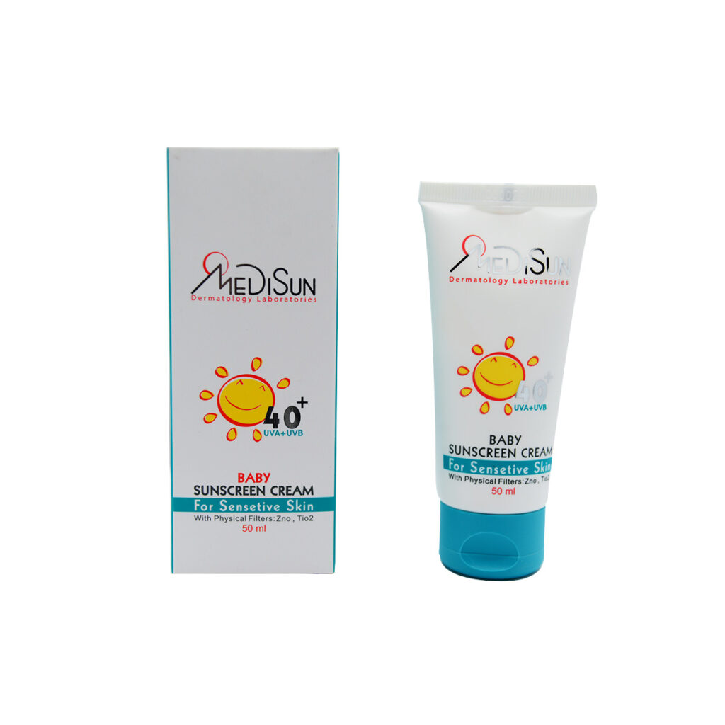 کرم ضد آفتاب کودکان SPF 40 مدیسان