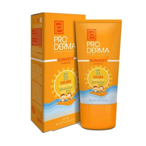 کرم ضد آفتاب مخصوص کودکان پرودرما SPF35