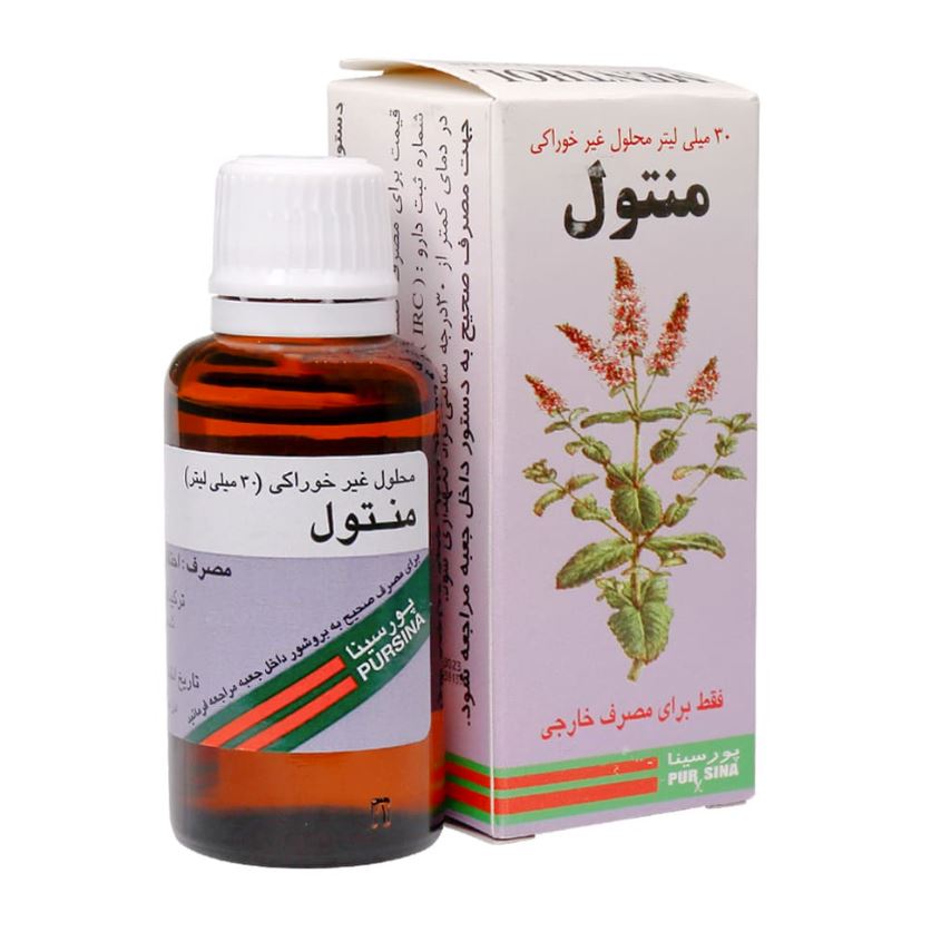 محلول غیر خوراکی منتول