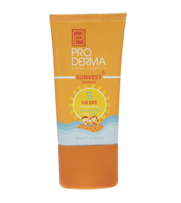 کرم ضد آفتاب مخصوص کودکان پرودرما SPF35