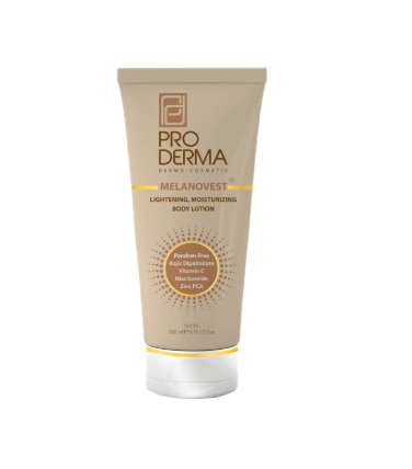 لوسیون روشن کننده بدن ملانووست پرودرما