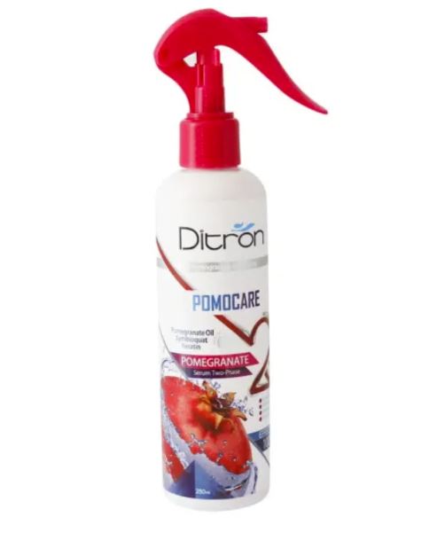 اسپری دوفاز انار دیترون مناسب موهای رنگ شده، آسیب دیده